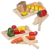 Wooden Food Baked Goods, Fruit & Veg Playset [391555]