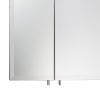 Croydex Dempsey Stainless Steel Double Door Cabinet [097934]