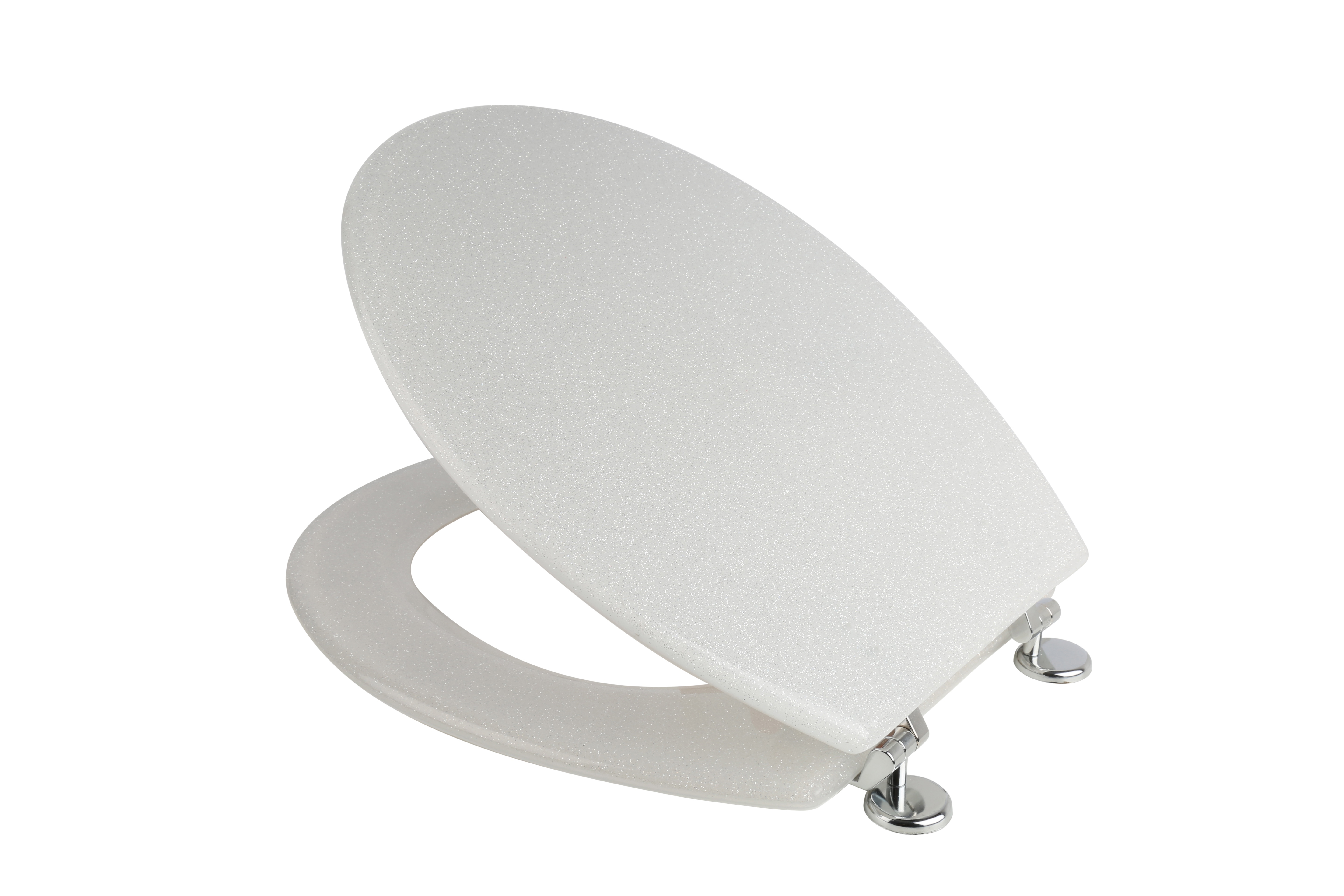 Croydex Universal Toilet Seat Easy Clean Oval Shape Durable Bathroom