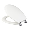 Croydex Sit Tight White Toilet Seat