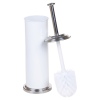 Croydex Freestanding Stainless Steel White Toilet Brush [077561]