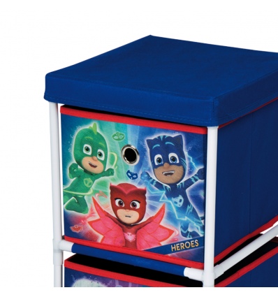 PJ Masks 2 Drawer Cabinet Rack [847682]