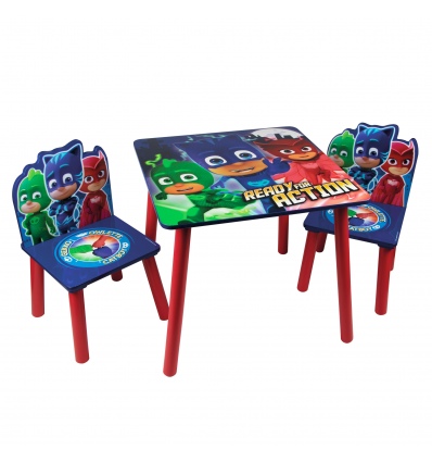 PJ Masks Wooden Table & Chairs [680168]