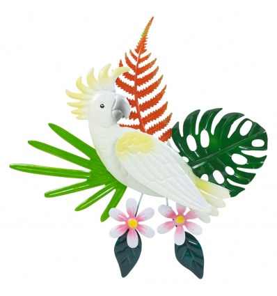 Tropical Birds Metal Wall Decoration [989632]