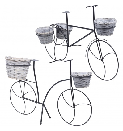 Outdoor Freestanding Flowerpot Bicycle Design [992434]