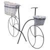 Outdoor Freestanding Flowerpot Bicycle Design [992434]