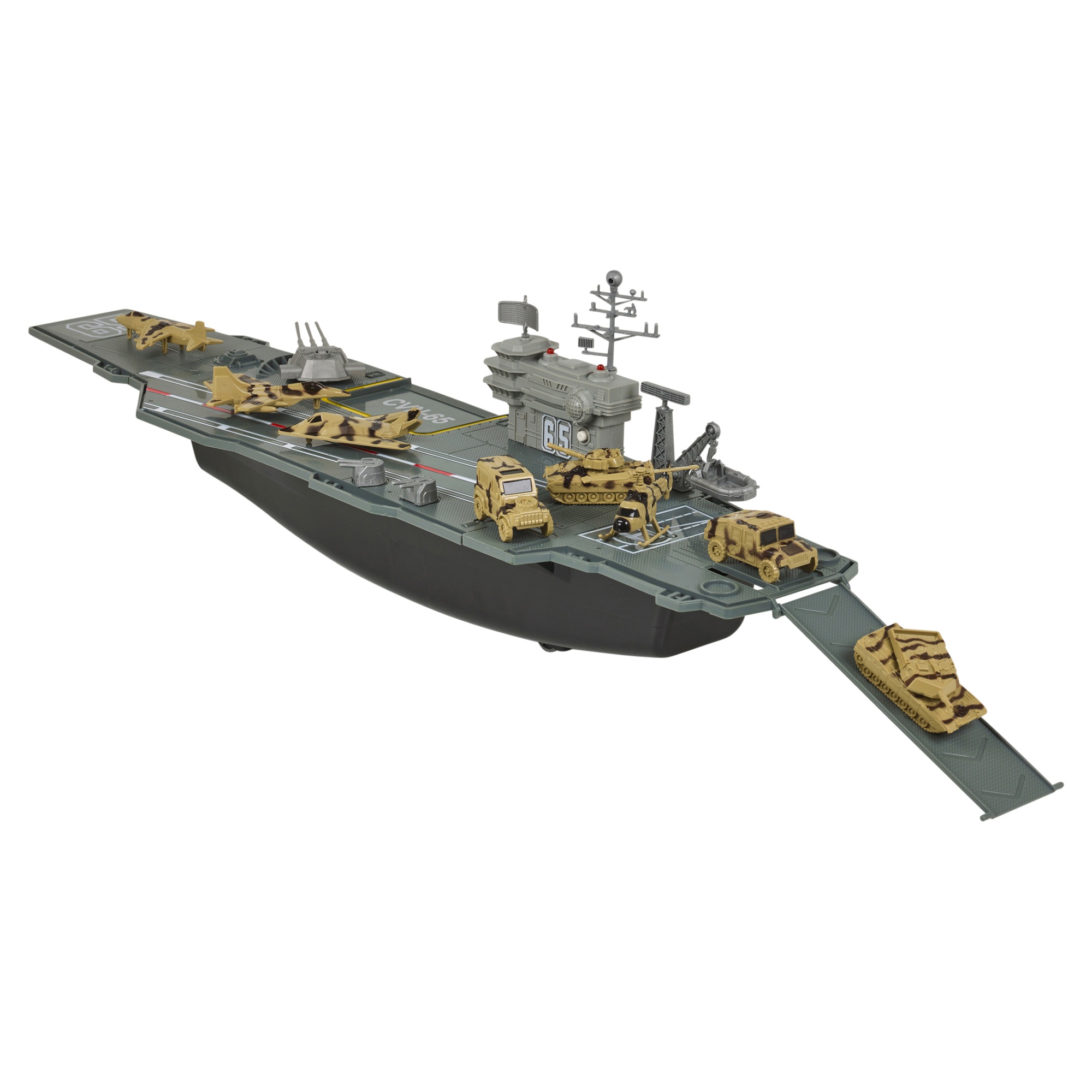 Aircraft Carrier Model Game Ship Display Warship Battleship Navy Kids