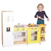 URBN-TOYS Large Wooden Play Kitchen Combi Set [390923](AC7706)