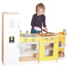 URBN-TOYS Large Wooden Play Kitchen Combi Set [390923](AC7706)