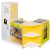 URBN-TOYS Large Wooden Play Kitchen Combi Set [390923](AC7706)