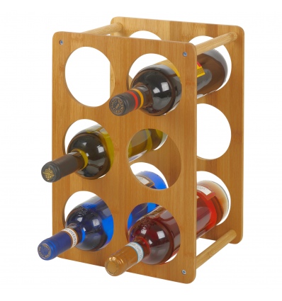 Bamboo Wine Rack For 6 Bottles [944457]