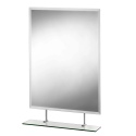 Croydex Helton Rectangle Mirror With Under Mirror Shelf [090904]