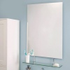 Croydex Helton Rectangle Mirror With Under Mirror Shelf [090904]