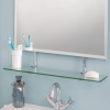 Croydex Helton Rectangle Mirror With Under Mirror Shelf [090904]