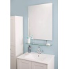 Croydex Helton Rectangle Mirror With Under Mirror Shelf [090904]