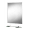 Croydex Helton Rectangle Mirror With Under Mirror Shelf [090904]