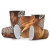 50 x Benders Venezia Paper Disposable Hot Cups