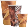 50 x Benders Venezia Paper Disposable Hot Cups