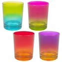 Caravelle Set Of 4 Multicolour Glasses [072198]