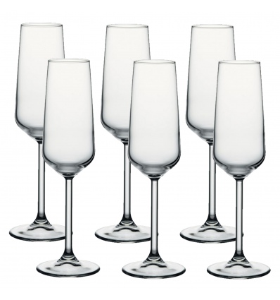 Pasabache Allegra Champagne Flute Set of 3 Glasses [128205] [278424]