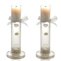 Wedding Candle In Glass 6.5x17cm [870953]