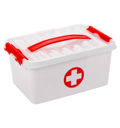 First Aid Storage Box With 3 Compartments 30x30x14.5 cm [116198]