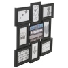 8 Picture Black Photoframe 51.9x51.9x2cm [042664]