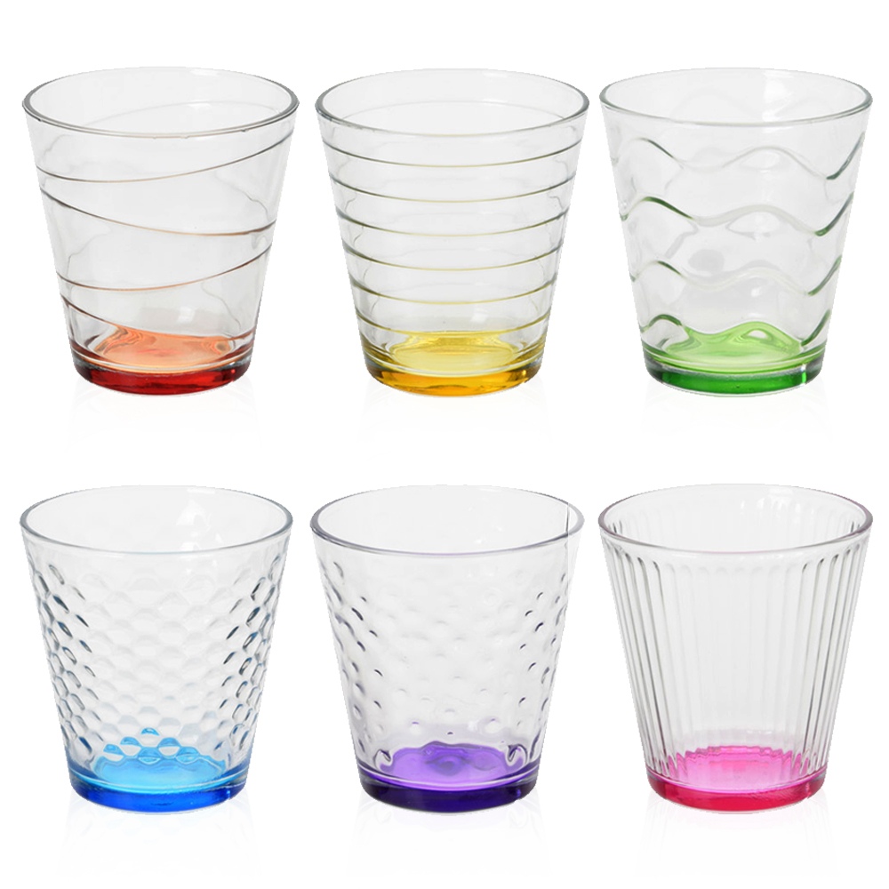 modern water glasses