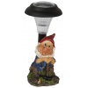 Solar Garden Gnome 28cm 6ass Outdoor Lights [958088]