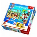 Puzzles - "2in1 + memos" - PAW Patrol to the rescue  [90790]