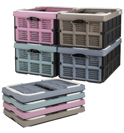 Foldable Crate With Grips 32 Liters [859218]