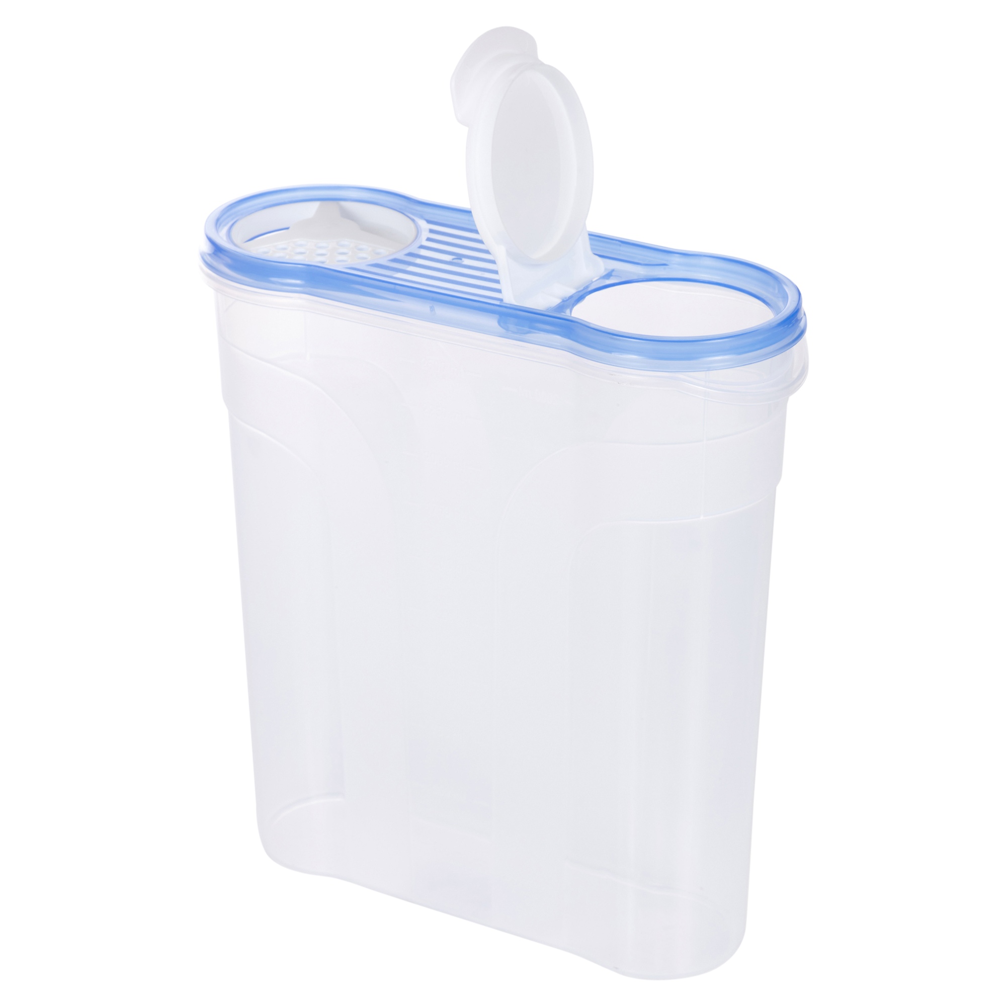 3 or 6 Pc Food Storage Container Cereal Dispenser Sprinkle Jar Clip Lid