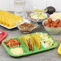 Plastic Taco Plate  [579086]