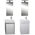 Croydex Beaulieu Vanity Unit, Mirros & LED Light