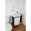 Croydex Beaulieu Vanity Unit, Mirros & LED Light