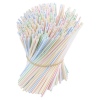 Plastico bendy Straws x250 [039706]