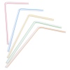 Plastico bendy Straws x250 [039706]