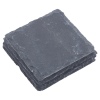 Slate Coasters Set of 4  10x10cm [001522]