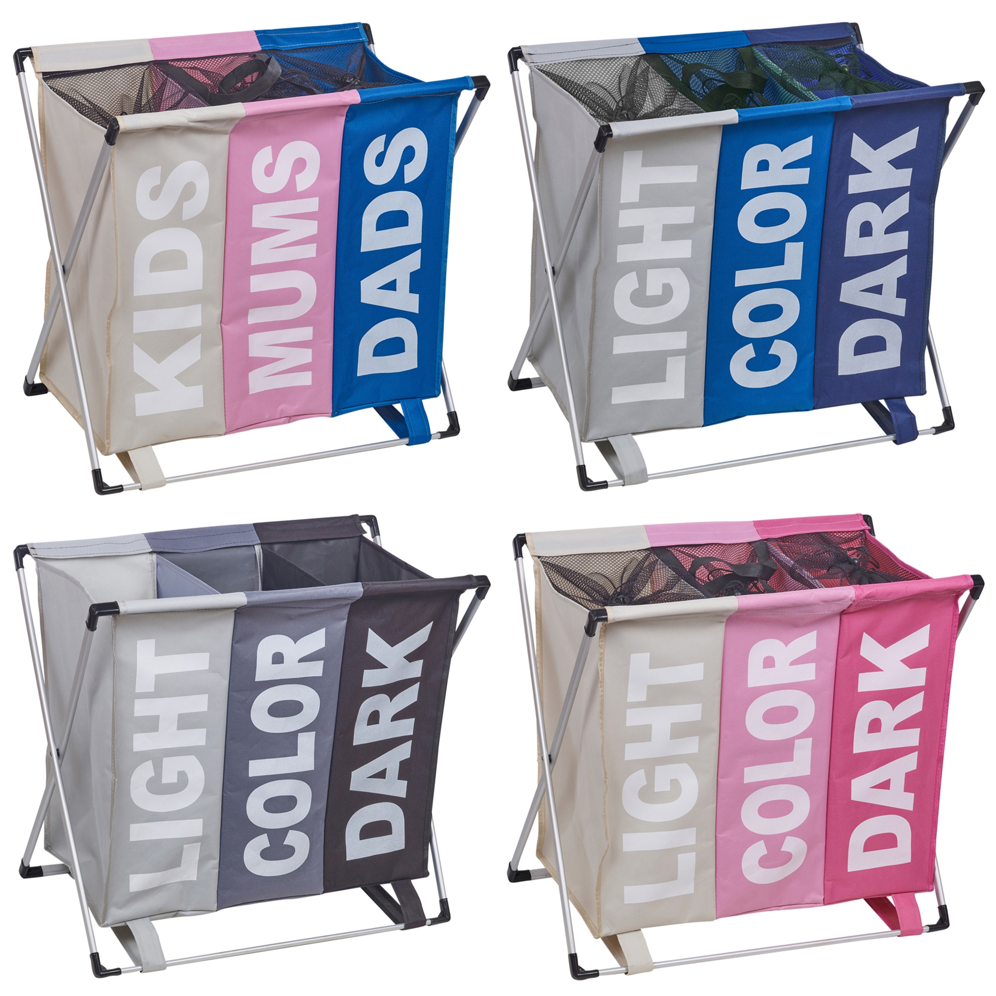 lights darks colours washing basket