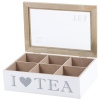 'I Love Tea' Wooden Tea Boxes