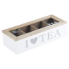 'I Love Tea' Wooden Tea Boxes