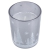 6cm Winter Design Candle in Glass [595776]