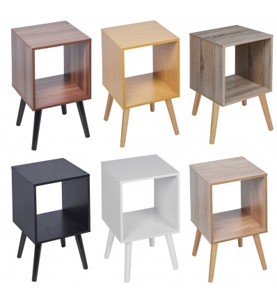 Cube Bookcase With Scandinavian Legs