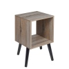 Cube Bookcase With Scandinavian Legs