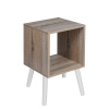 Cube Bookcase With Scandinavian Legs