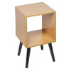 Cube Bookcase With Scandinavian Legs