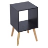 Cube Bookcase With Scandinavian Legs