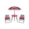 Garden Table with Umbrella and Chairs