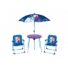 Garden Table with Umbrella and Chairs