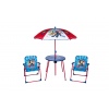 Garden Table with Umbrella and Chairs